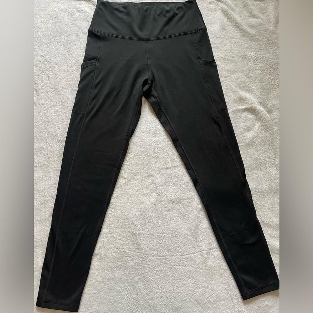 Aerie WARMUP Legging Hi-Rise - black, size large